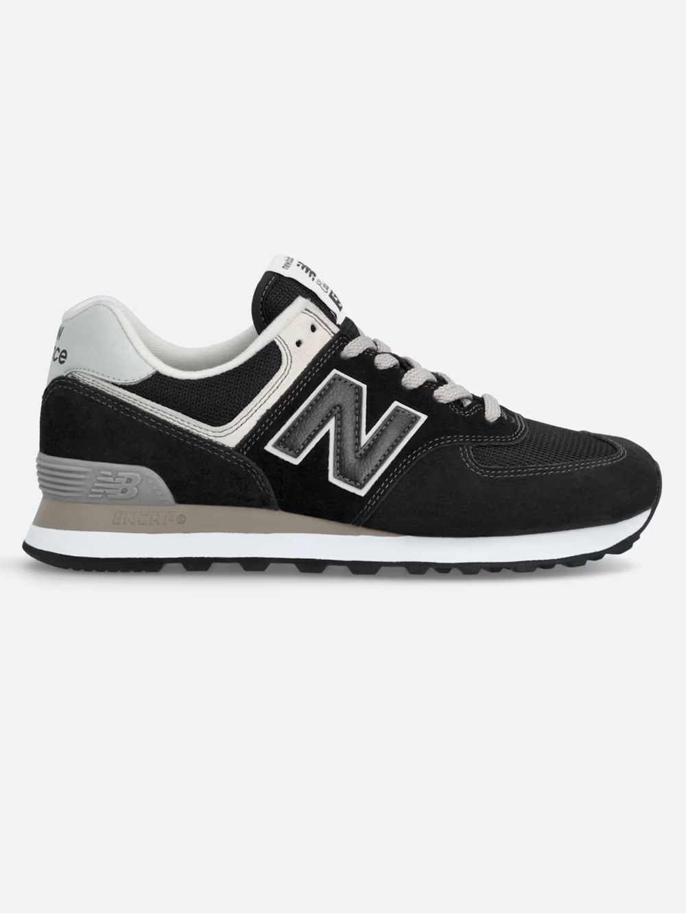 new balance 574 black brand new size 9